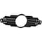 Ekena Millwork Elizabeth Architectural Grde PVC Pierced Ceiling Medallion, Black, 40"W x 20"H x 19"IH x 11"IW x 1"P CMPP40X20EBSBL - alternate 2